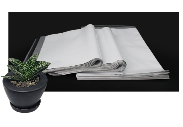 LDPE이중지택배봉투-실버(내부:흰색)  두께0.08mm,0.09mm